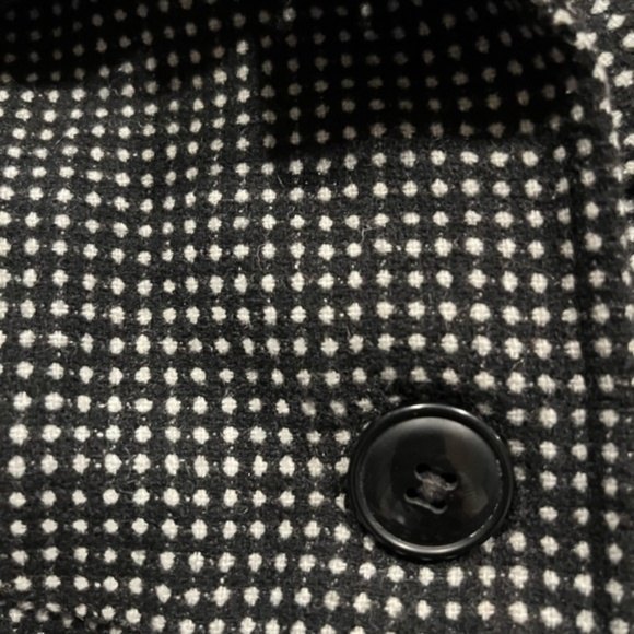 Circo 2T B&W Polka Dot Girls Coat - Picture 3 of 4